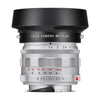 Leica Summilux-M 50mm f/1.4, silver chrome