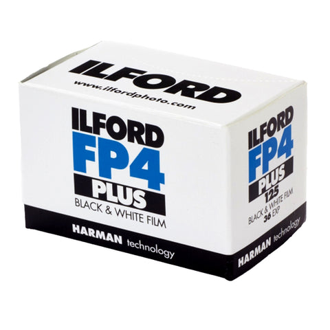 Ilford FP4 Plus Black and White Negative Film - 35mm Roll Film, 36 Exposures