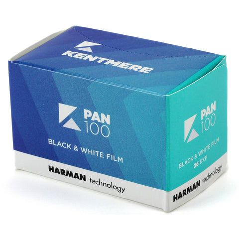 Kentmere Pan 100 Black and White Negative Film - 35mm Roll Film, 36 Exposures