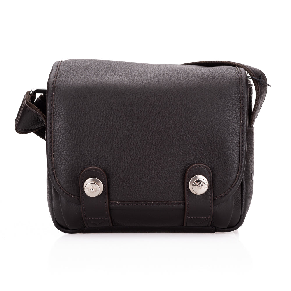 Used Oberwerth ‘Phil’ Leather Camera Bag (Dark Brown)