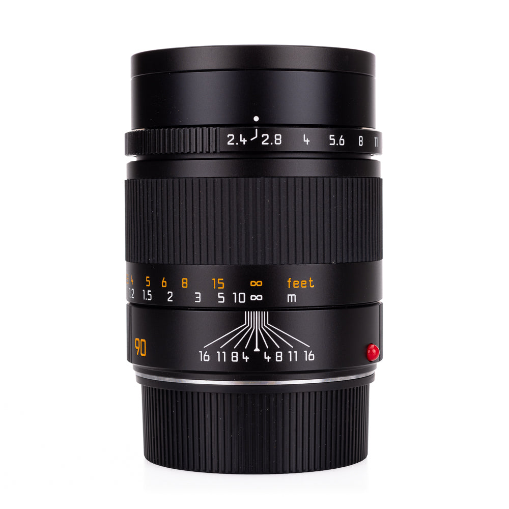 Used Leica Summarit-M 90mm f/2.4, black