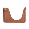 Artisan & Artist* Leather Half Case for Leica Q, Q2, Q3, or Q3 43 (Light Brown)