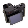 Artisan & Artist* Leather Half Case for Leica Q, Q2, Q3, or Q3 43 (Olive)