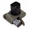 Artisan & Artist* Leather Half Case for Leica Q, Q2, Q3, or Q3 43 (Olive)