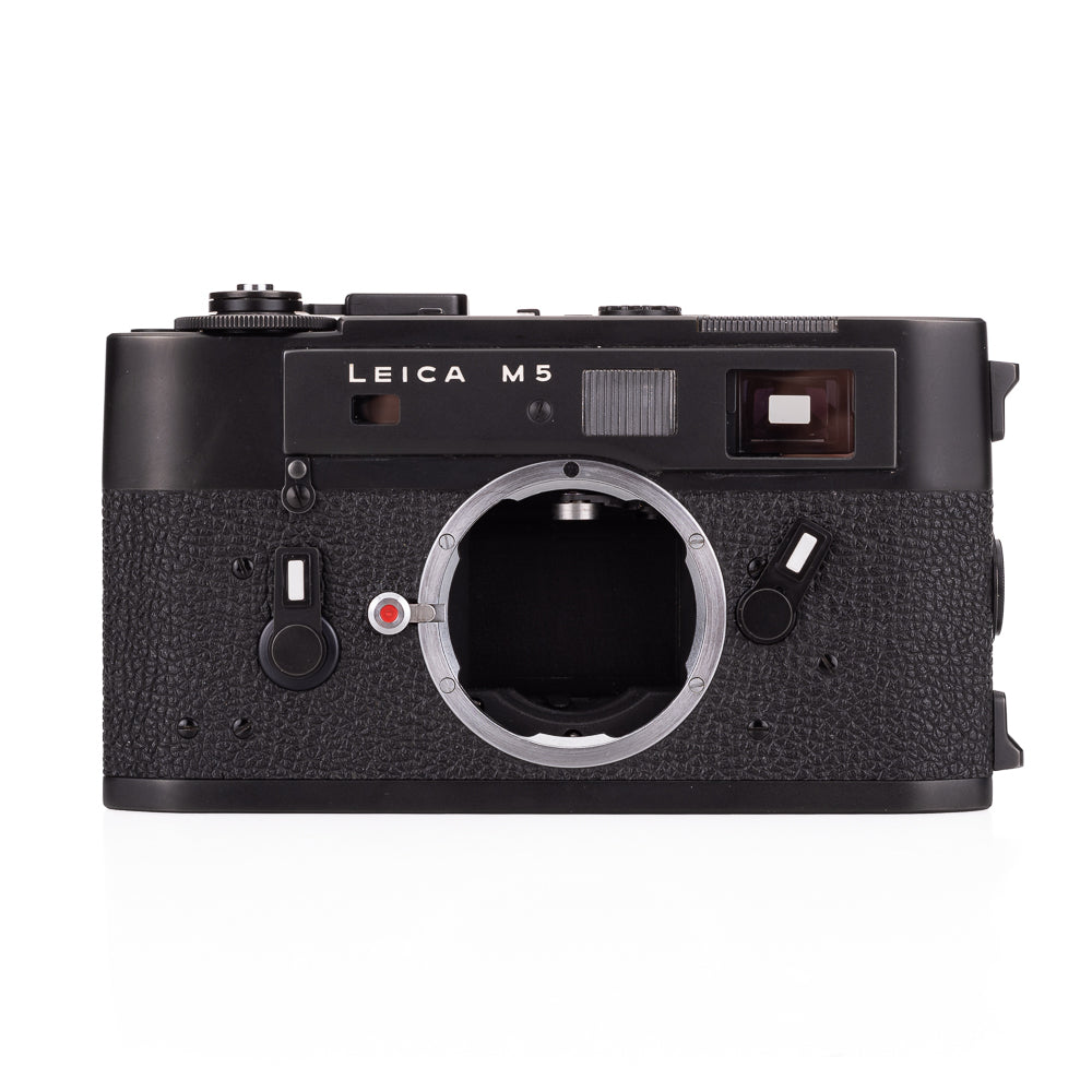 Used Leica M5, black chrome (2-Lug, 1972) - Recent DAG CLA (Updated Battery)