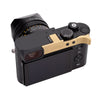Leica Q3 Thumb Support, Brass, Blasted Finish