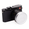 Leica Q Lens Cap E49, Aluminum, Silver