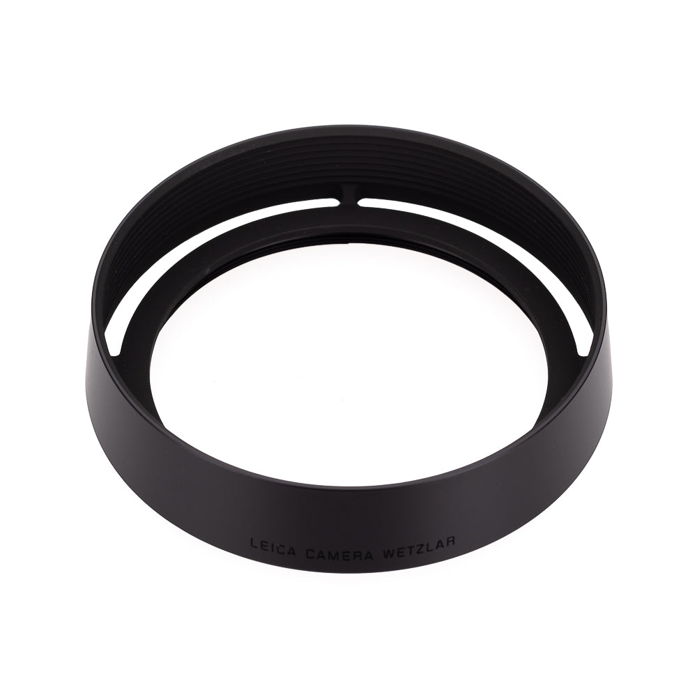 Leica Q Lens Hood, round, Aluminum, Black
