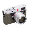 Arte di Mano Half Case for Leica M11 with Advanced Battery Access Door - Shrunken Calf Khaki