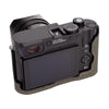 Arte di Mano Leica Q3 Half Case (Type 1-SD, Screw Secured) - Shrunken Calf Khaki
