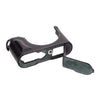Arte di Mano Leica Q3 Half Case (Type 2-TR, Snap Secured, Tripod Mount) - Rally Black with White Stitching