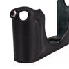Arte di Mano Leica Q3 Half Case (Type 2-TR, Snap Secured, Tripod Mount) - Rally Black with Black Stitching