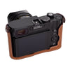 Arte di Mano Leica Q3 Half Case (Type 2-TR, Snap Secured, Tripod Mount) - Novonappa Tan
