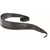 EDDYCAM 200cm Extra Long Elk Leather Neck Strap, 50mm Wide, Black/Black with Black Stitching