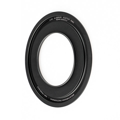 Breakthrough Photography 62mm aluminum adapter ring for square filters