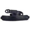 Arte di Mano Classic Neck Strap, 95cm - Minerva Black with White Stitching