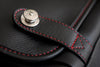 Oberwerth M11 Leather Camera Bag, Black with Red Stitching