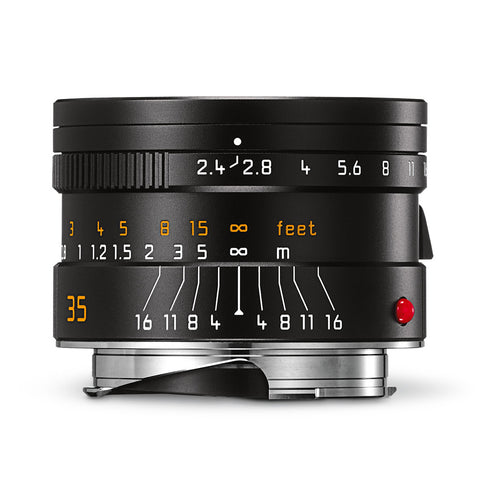 Leica Summarit-M 35mm f/2.4 ASPH Black Anodized Finish
