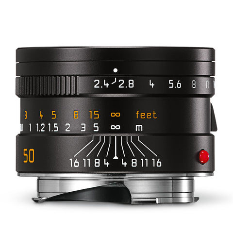 Leica Summarit-M 50mm f/2.4 Black Anodized Finish