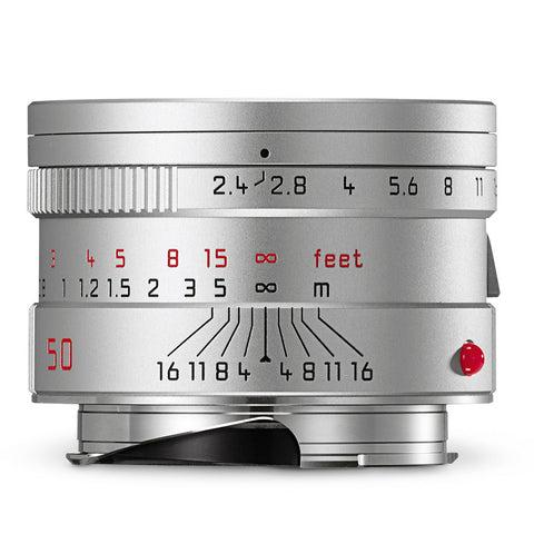 Leica Summarit-M 50mm f/2.4 Silver Anodized Finish