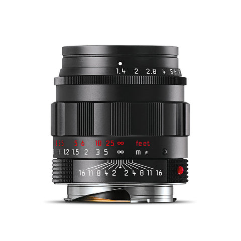 Leica Summilux-M 50mm f/1.4 ASPH - Black Chrome Finish