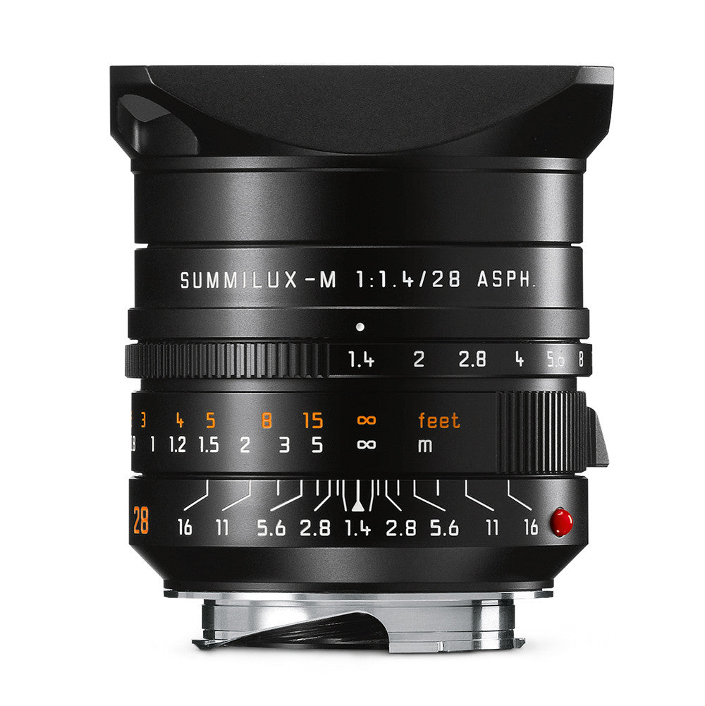 Leica Summilux-M 28mm f/1.4 ASPH, Black Anodized