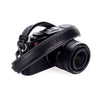 Leica Leather Neckstrap with protection flap, Black