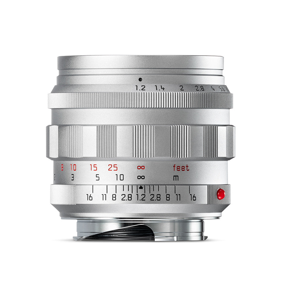 Leica Noctilux-M 50mm f/1.2 ASPH, silver chrome