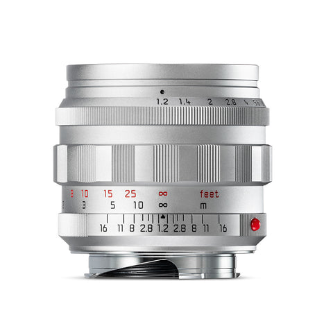 Leica Noctilux-M 50mm f/1.2 ASPH, silver chrome