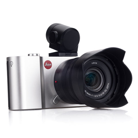 Leica T (Typ 701) Silver, Vario-Elmar-T 18-56mm f/3.5-5.6 ASPH & Visoflex Bundle
