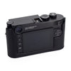 Arte di Mano Half Case for Leica M10 with Battery Access Door - Minerva Black with Black Stitching