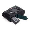 Arte di Mano Half Case for Leica M10 with Battery Access Door - Minerva Black with Black Stitching