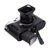 Arte di Mano Half Case for Leica M11 with Advanced Battery Access Door - Minerva Black with Black Stitching