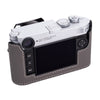 Arte di Mano Half Case for Leica M11 with Advanced Battery Access Door - Shrunken Calf Gray