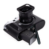 Arte di Mano Aventino Half Case with Advanced Battery Door for Leica M11 - Minerva Black with Black Stitching