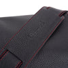 Oberwerth Louis M11 Visoflex Leather Camera Bag, Black with Red Stitching