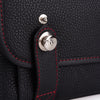 Oberwerth Louis M11 Visoflex Leather Camera Bag, Black with Red Stitching