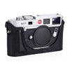 Arte di Mano Half Case for Leica M7 - Minerva Black with Black Stitching