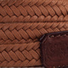 Arte di Mano Waxed Cotton Neck Strap, XL, 120cm - Brown Cotton with Rally Volpe Leather Accents