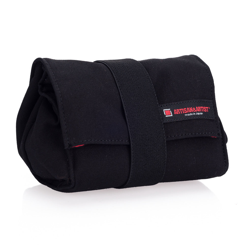 Artisan & Artist* ACAM 75 Canvas Wrap Body/Lens Pouch, Black