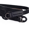 Arte di Mano Comodo Neck Strap, 95cm - Minerva Black with Black Stitching
