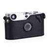 Arte di Mano Half Case for Leica M6, M-A & MP - Minerva Black with Black Stitching