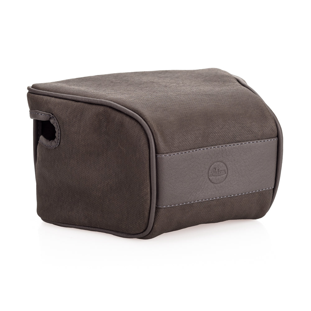Leica Q2 "Ettas Pouch", coated canvas, stone grey