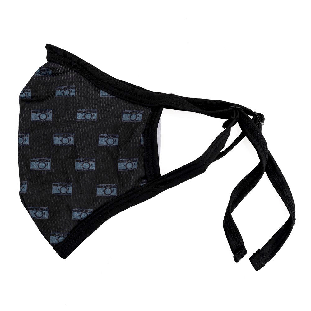 M10-P Camera Patterned Adjustable Face Mask with Filter