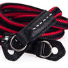 Artisan & Artist* ACAM 310 Silk Neck Strap - Black/Red