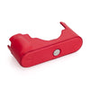 Leica M10 Leather Camera Protector, Red