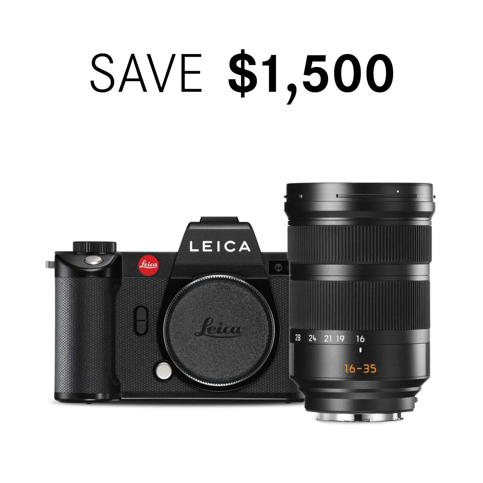 Leica SL2 Bundle with Super-Vario-Elmar-SL 16-35mm f/3.5-4.5 ASPH