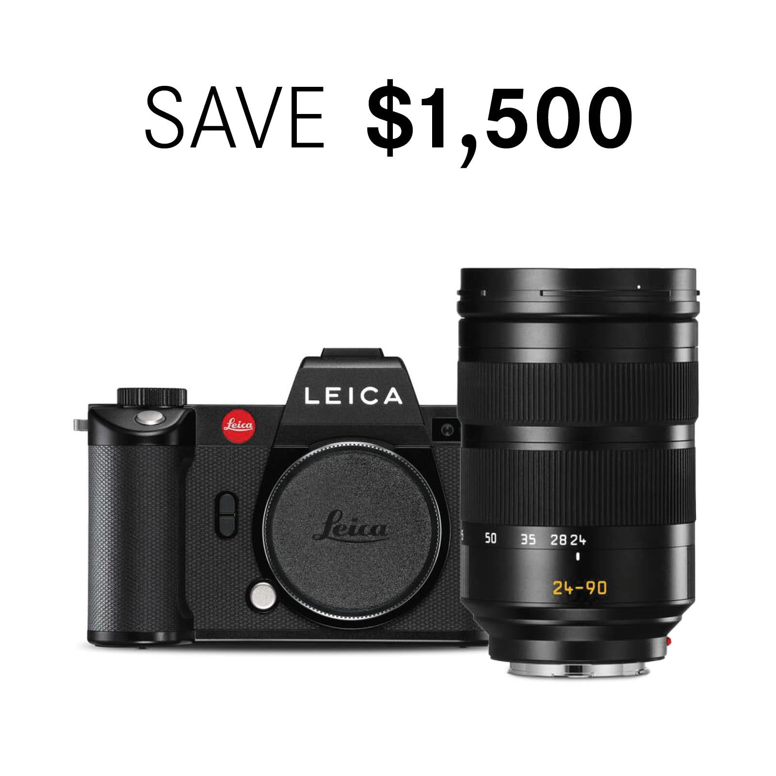 Leica SL2 Bundle with Vario-Elmarit-SL 24-90mm f/2.8-4.0 ASPH