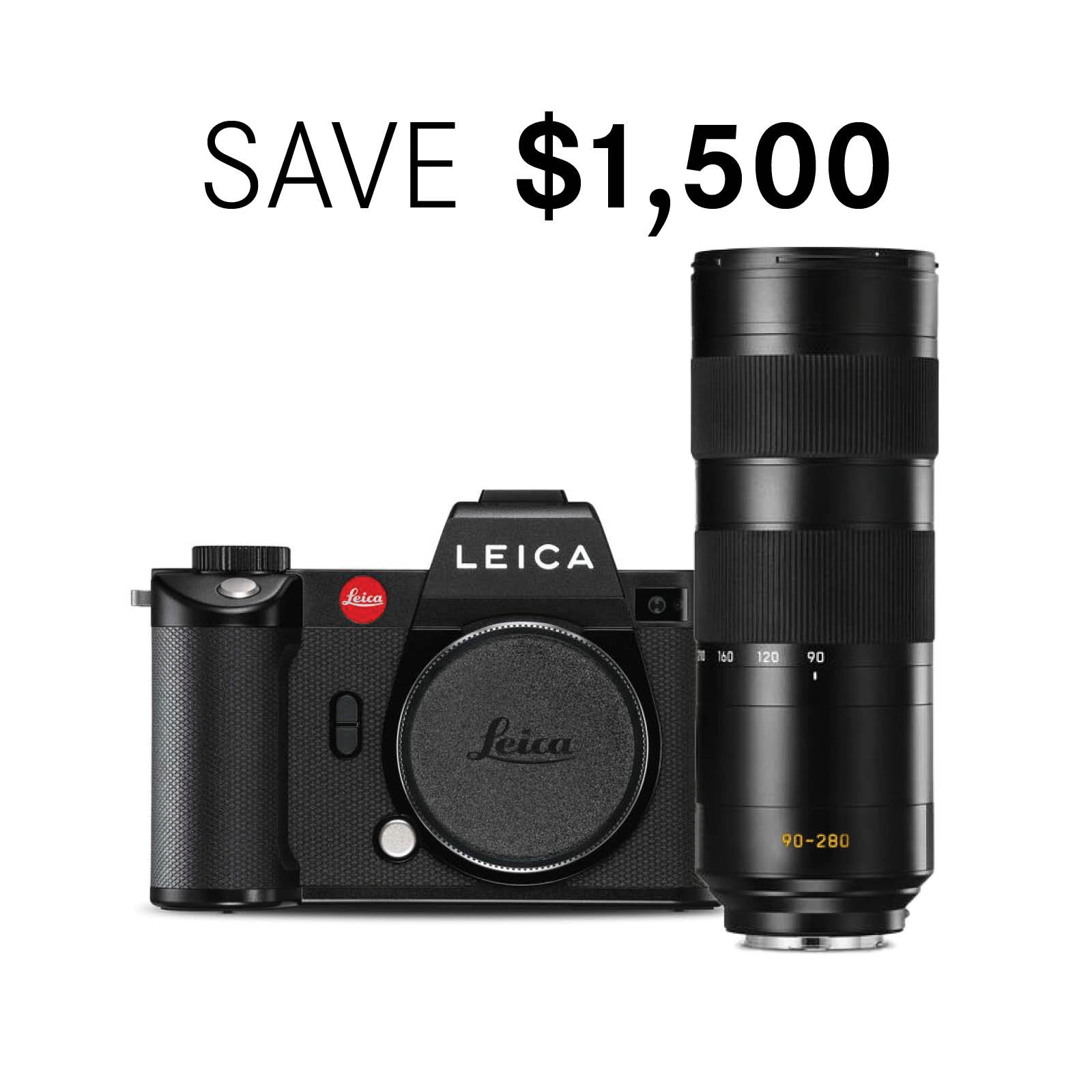 Leica SL2 Bundle with APO-Vario-Elmarit-SL 90-280mm f/2.8-4