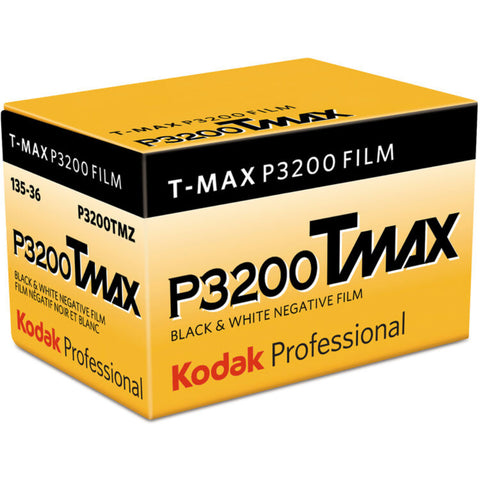 Kodak TMAX P3200 Black and White Negative Film (35mm Roll Film, 36 Exposures)